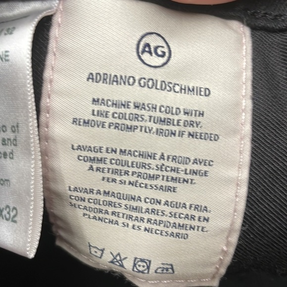 Men’s AG Adriano Goldshmied The Graduate Tailored Leg 38X32 - Picture 13 of 16